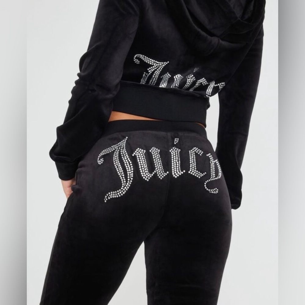 Juicy Couture OG Bling Velour Track Pants